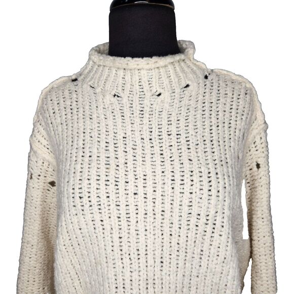 RAG & BONE x Star Wars Merino Wool Sweater Women's Small Limited Edition Cream - Picture 3 of 9